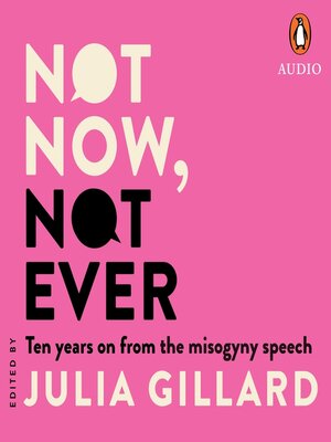 cover image of Not Now, Not Ever